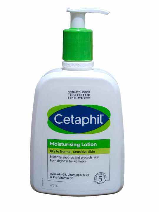 CETAPHIL Moisturizing Lotion for Dry and Sensitive Skin 118ml / 473ml ...