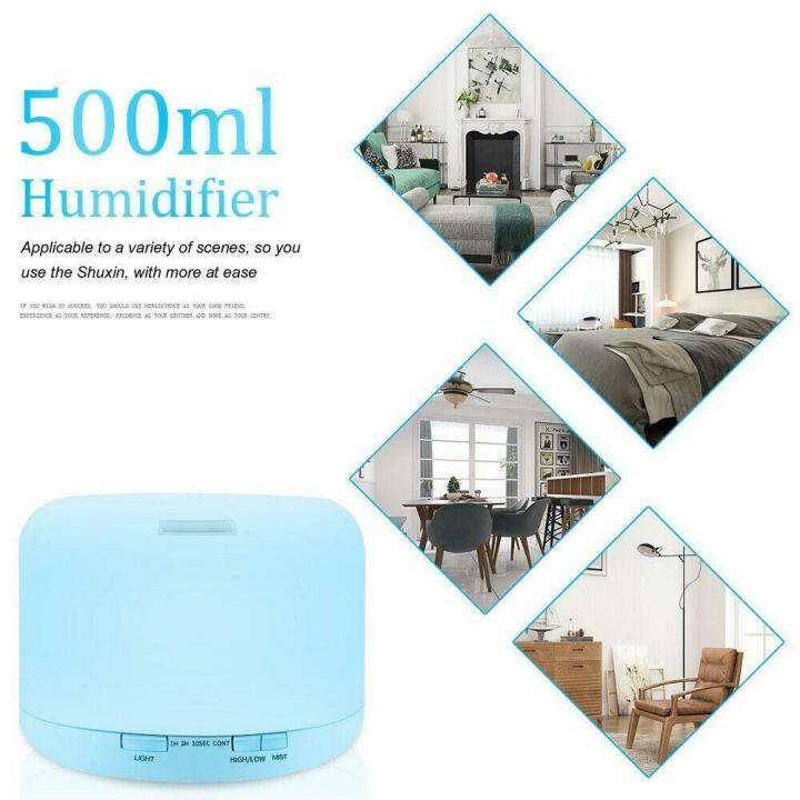 aroma-diffuser-humidifiers-เครื่องพ่นไอน้ำ-เครื่องพ่นควัน-เครื่องฟอกอากาศ-เหมาะสำหรับเป็นของขวัญและใช้งานในบ้าน