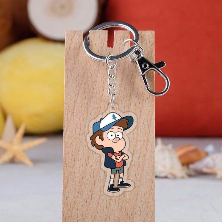 cc-falls-dipper-keychain-accessories-anime-cartoon-pendant