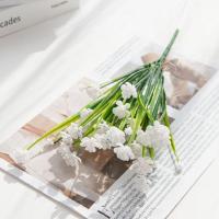 【CC】 Artificial Plastic Scrapbooking Flowers New Year Decoration Vase for Accessories Garden Wedding FakeTH