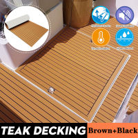 Self-Adhesive Foam Teak Decking EVA Foam Marine Flooring Faux Boat Decking Sheet Accessories Marine 2400*600*6mm