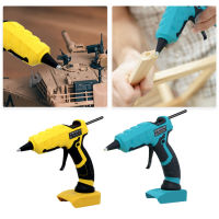 กาวร้อนละลายไร้สาย G-Un สำหรับ Makita/ DEWALT18V Batte-Ry พร้อมแท่งไม้30แท่งเครื่องมือไฟฟ้าแบบ DIY