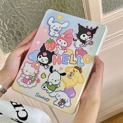 เคสไอแพดหลังใส มีที่เก็บปากกา เคสไอแพด gen9 gen8 gen7 10.2 เคส ipad Air4 Air5 10.9 10.5 Air2 9.7 with for ipad case Air3