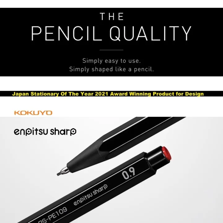 KOKUYO Enpitsu Sharp Simple style Mechanical Pencil, Made In Japan