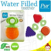 ยางกัด Pur เพียว ยางกัดแบบแช่เย็น รูปผลไม้ มีที่จับ Water Filled -BPAFree มี 3ลายให้เลือกค่ะ ส้ม Strawberry