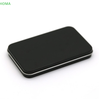 ?【Lowest price】HOMA 1PCS กล่องเหล็กสี่เหลี่ยมกล่องเหล็กคุณภาพสูงกล่องเหล็กเครื่องสำอางกล่องอายแชโดว์