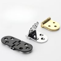 Zinc Alloy Flip Plate Hinge with Rounded Corners Hidden Hinge for Dining Table 180 Degree Folding Flip Plate Hinge for Tabletop