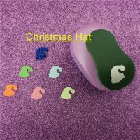 Christmas Hat shaped 5/8" paper EVA foam hole punches greeting card handmade cap craft punch cortador de papel de scrapbook Staplers  Punches