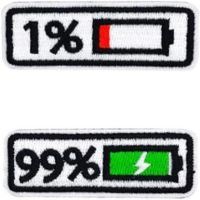 GU กีฬา12ชิ้น99% โพลีเอสเตอร์และแผ่นแปะติดเสื้อ1% 2.36X0.82นิ้ว99% และพลังงาน1% เสื้อผ้าเข้ารูปรีดบนแผ่นแปะติดเสื้อไม่ใช่เรื่องง่ายที่จะจางหายไปแสดงเย็บบน/รีดบนแผ่นแปะผู้หญิง