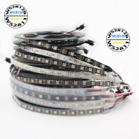 【hot】 WS2812B WS2812 WS2811 Pixels Programmable Addressable Digital strip light 5050 SMD White/Black PCB 30/60led/m 5V 12v