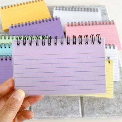 ™✆ 50 Sheets/pc Horizontal Line Notebook Tearable Loose Leaf Index Sticky Note Portable Notepad for Students Staff Writing Pads