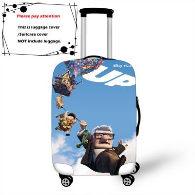 Disney Cartoon Movie Up Thicken Luggage Suitcase Protective Cover Protect Dust Bag Trolley Cover Travel Accessories