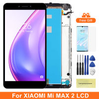 6.44 "; สูงสุด2เปลี่ยนหน้าจอแสดงผลสำหรับเหมาะสำหรับ Xiaomi Mi Max 2 MDI40จอแสดงผล LCD หน้าจอสัมผัสดิจิตอลที่มีการเปลี่ยนกรอบ