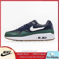 Hot Sale 【Original】 ΝΙΚΕ Ar* Maxx- 1 O G Q S Graffiti Logo Breathable Fashion Running Shoes Cushion Shock Absorption Men And Women Sports Shoes Black Green