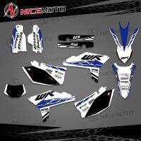 NICEMMOTO Motocross Graphics Background Sticker Decal For Yamaha WR450F WRF450 WR450F 2012 2013 2014 Team Personality Decoration