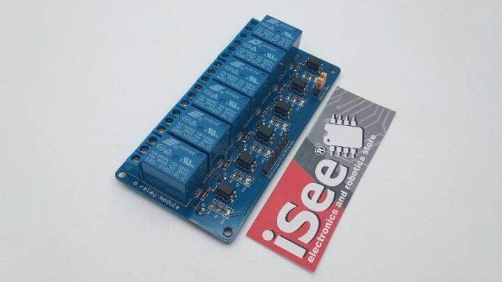 New Relay Module 6 Channel 12v for Arduino | Lazada Indonesia