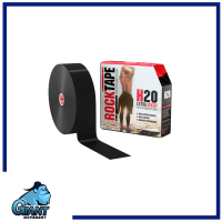 RockTape - Bulk H2O Black (ร็อคเทป ขนาดกว้าง 5cm x ยาว 32m - สีดำ จากประเทศสหรัฐอเมริกา)