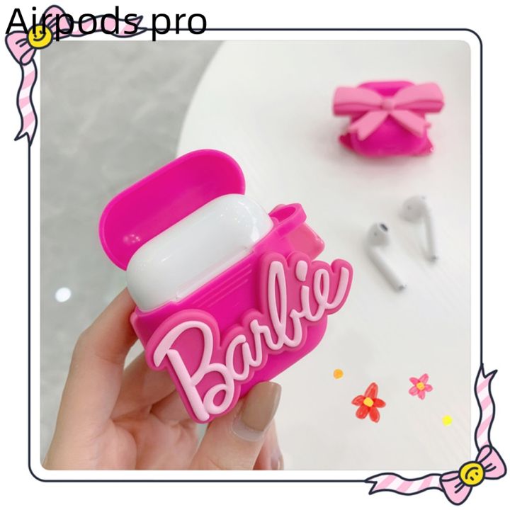 พร้อมส่ง-เคสหูฟังตุ๊กตาบาร์บี้น่ารักการ์ตูนเหมาะสำหรับ-airpods1-2-pro-เคสนิ่ม