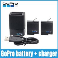 Gopro Hero 5 6 7 Black Original Battery And Dual Charger Hero 8 Black Large Capacity Backup Battery