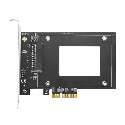 U.2ที่จะ PCIe4.0อะแดปเตอร์สูงความเร็ว PCI X4ด่วน/X8/X16เป็น U.2การ์ดขยาย SFF-8639 Riser 7000Mbps สำหรับ Intel 2.5 "NVMe U2 SSD อะแดปเตอร์ FJK3825