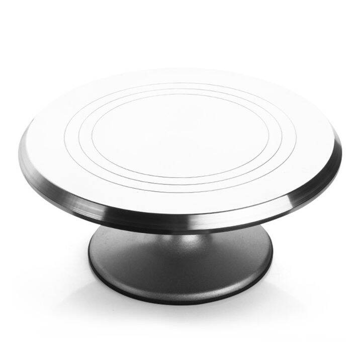 Aluminum Alloy Cake Turntable 12 Inch 14 Inch Tall Cake Turntable ...