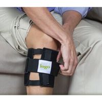 [Rear Waves]ใหม่ Magnetic Stone Acupressure BraceKnee Pads ขาสนับสนุน Black PRESSURE Sciatic Nerve นวด Kneepads