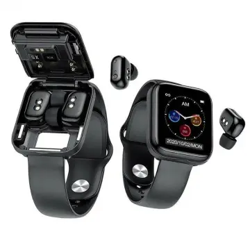 Smart watch with bluetooth earbuds hot sale