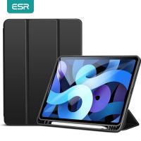 （A LOVABLE） ESR สำหรับ iPad Air 4เคส Rebound กล่องดินสอ Auto Sleep/wake Smart Cover สำหรับ iPad Air4 2020เคสนุ่มพร้อมที่ใส่ดินสอ