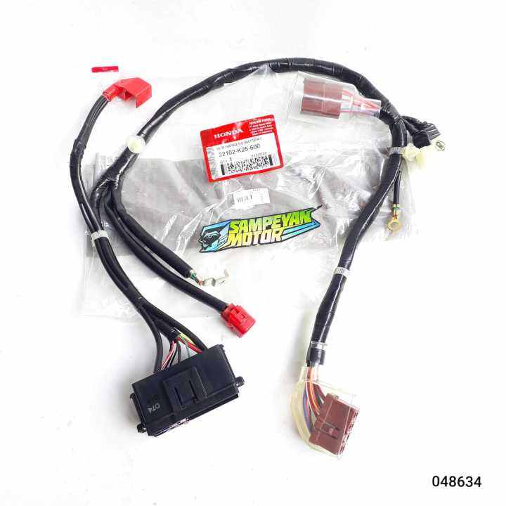 Kabel Baterai Bagian Aki Sub Harness Battery Honda Beat FI Esp Pop K25