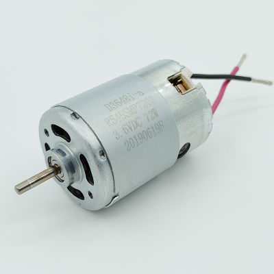 Micro RS-545 มอเตอร์ DC 3.6V 72W 26000RPM ความเร็วสูงลูกแบริ่งชดเชยแปรงคาร์บอนไฟฟ้ามือเจาะเครื่องยนต์-dliqnzmdjasfg