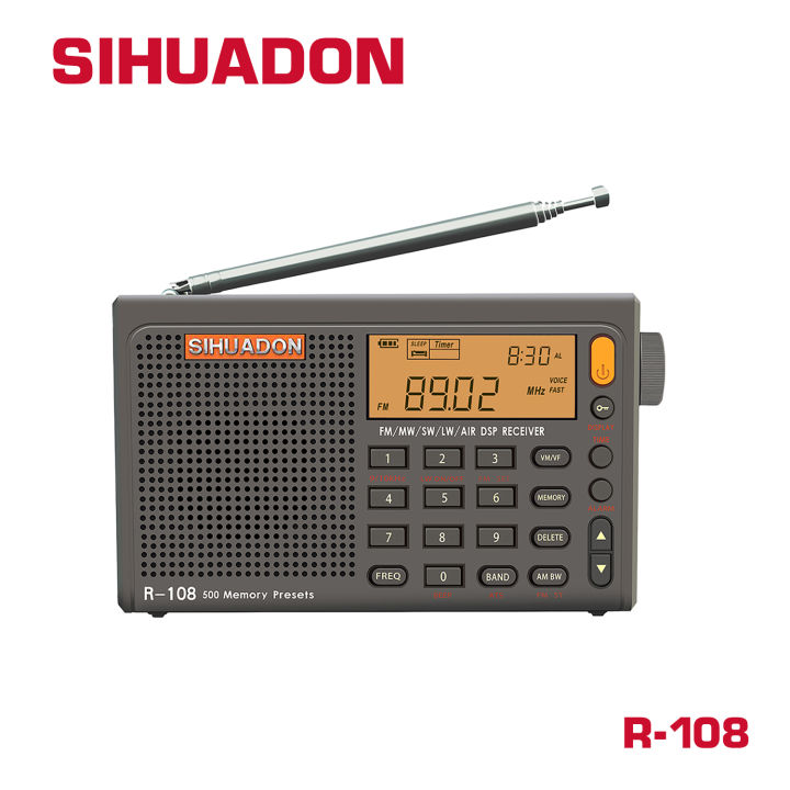 sihuadon-r-108-fm-sw-mw-lw-airband-dsp-วิทยุพกพา