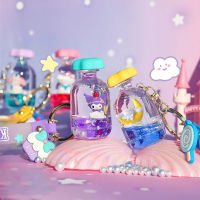 Hi Toy โซ่ฮัลโหลคิตตี้น่ารัก Sanrio อนิเมะทำนอง Kuromi Cinnamoroll ของเล่นน่ารักตุ๊กตาจี้พวงกุญแจรถผู้หญิงและของขวัญเด็ก