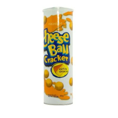 📌 Cocoland Cheese Ball Cracker 80g โคโคแลนด์ ชีสบอล แครกเกอร์ 80g (จำนวน 1 ชิ้น)