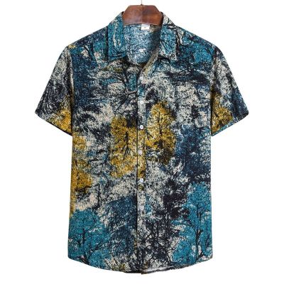 เสื้อเชิ้ตฮาวายสำหรับผู้ชายใหม่เสื้อพิมพ์ลายโทเท็ม3d ลำลองฤดูร้อนคุณภาพสูงเสื้อเชิ้ตทรงโคร่งเสื้อผ้าประจำวันผู้ชาย