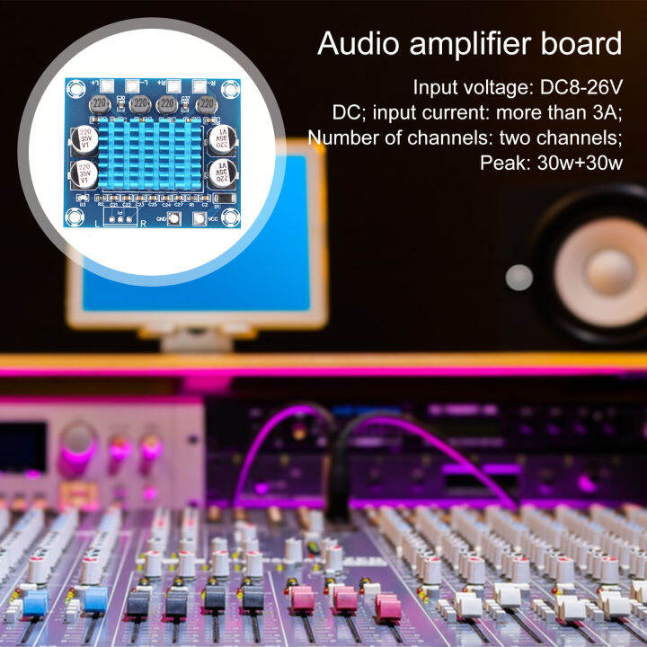 Audio Amplifier Electronic Equipment PCB Dual Channel Audio Amplifier