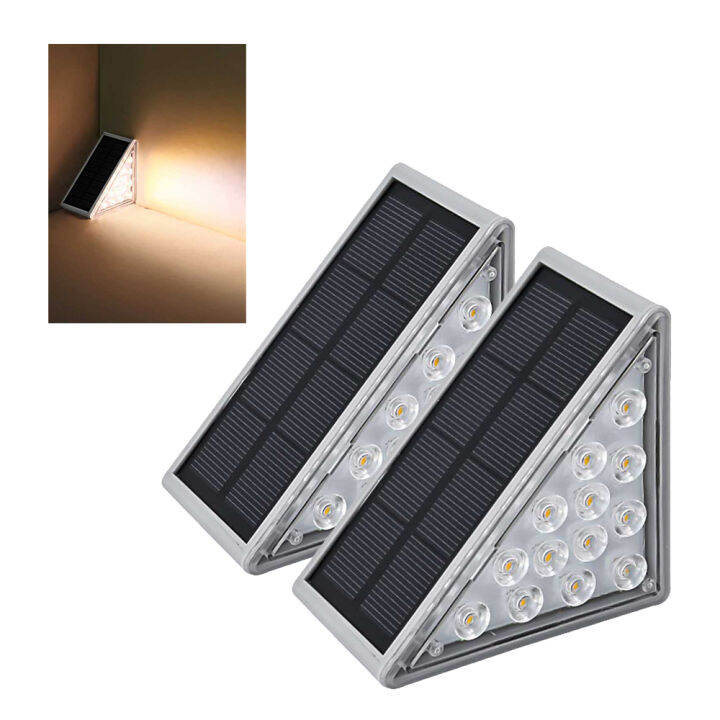 คลังสินค้าพร้อม-zir-mall-original-solar-powered-led-step-lights-ip68-waterproof-solar-dock-lights-light-up-all-night-for-patio-stairs-ground-driveway-pathway-lighting