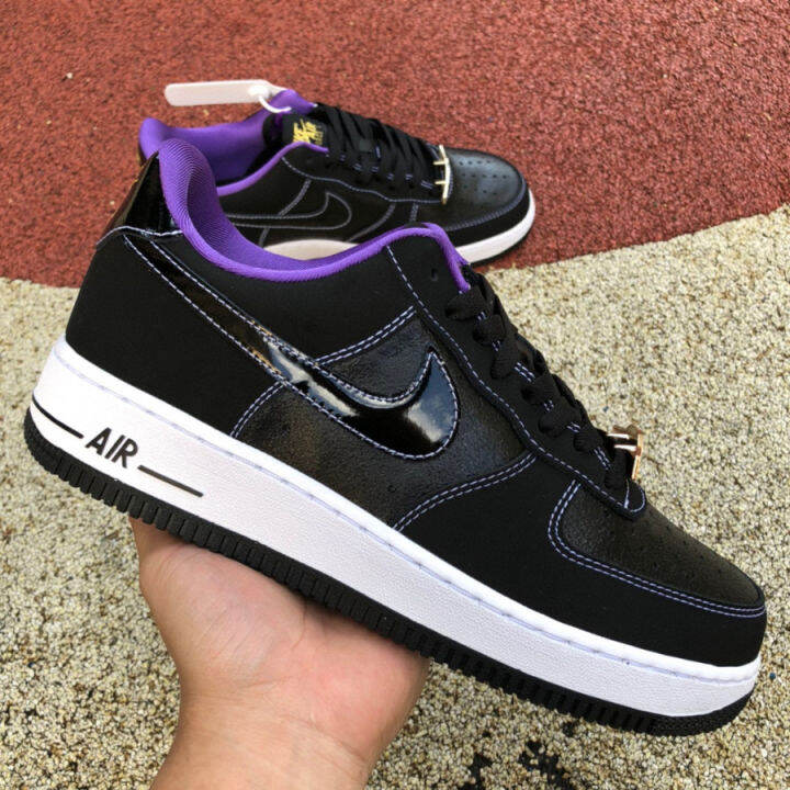 Nike af1 Black Purple low Nike Air Force 1 