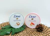 Dove สครับผิว+อาบน้ำ Creme-Duch-Peeling  มี 2 สูตร (แมคาดิเมีย , ทับทิม) 225 ml. นำเข้าเยอรมัน