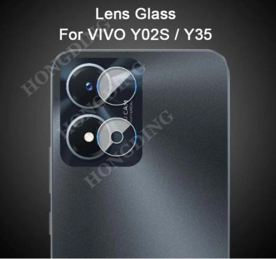 1-5ชิ้นสำหรับ VIVO Y02S / Y35 2022ล้างอัลตร้าสลิมกลับกล้องด้านหลังเลนส์ปกป้องกันนุ่มกระจกยามฟิล์มป้องกัน