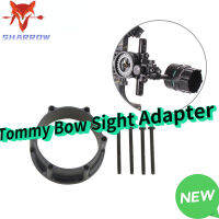 Tommy 1/5Pin Compound Bow Sight Adapter Single Pin Five-Pin Sight สำหรับ DIY อุปกรณ์ถ่ายภาพ