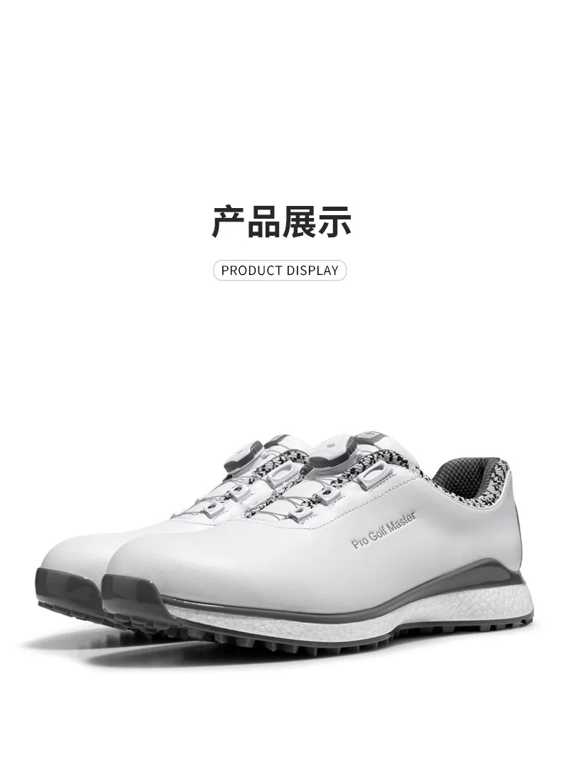 New Arrive】PGM Men's Golf shoes | Rotating button shoelace, popcorn super  soft mid-soles, soft sole sneakers, waterproof comfortable sneakers,  professional Golf sneakers | Lazada PH