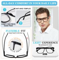 Oversized Reading Glasses Men Large Square Presbyopic Eyeglasses Reading Big Frame Stylish Readers +1 1.25 1.5 1.75 2 2.25 2.5 3