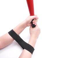 Baseball Swing Trainer Bands Wide Wrist Strap Wear Resistant Softball Hitting Training Equipment Swing Correcting Arm Band Towels