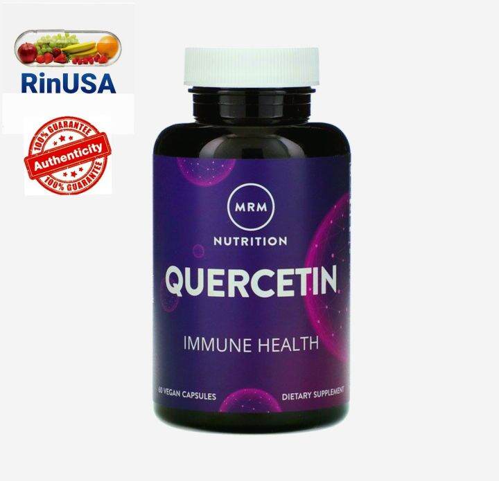 MRM Quercetin เควอซิติน 500 mg 60 Vegan Capsules Lazada.co.th