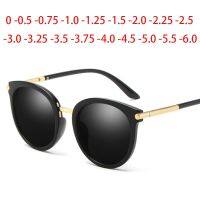 Round Retro Women Polarized Prescription Sunglasses Men Driving Mirror Gafas Fashion Myopia Eye Glasses -0.5 -1.0 -2.0 To -5.0 Cycling Sunglasses