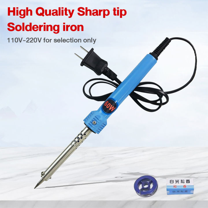 60W Electronic Soldering Iron Adjustable Temperature Cautin 110V