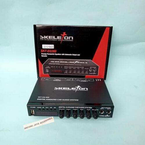 Preamp Parametrik equalizer Bluetooth USB Karaoke Mobil Skeleton SKT