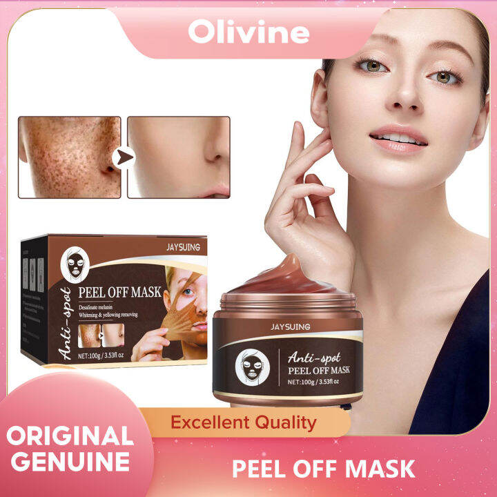 Jaysuing Peel Off Mask Anti-Aging Exfoliating Mask Brightening Facial ...