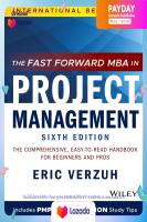 (New) หนังสือธุรกิจภาษาอังกฤษ Fast Forward Mba In Project Management, The (6Th Ed.)