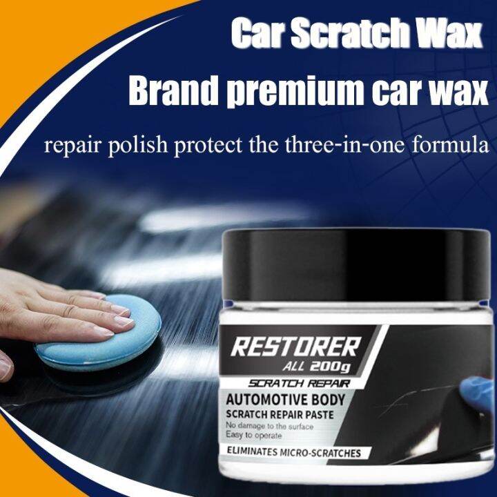 Fast Repair of Scratches remove traces Polishing Wax for light ...